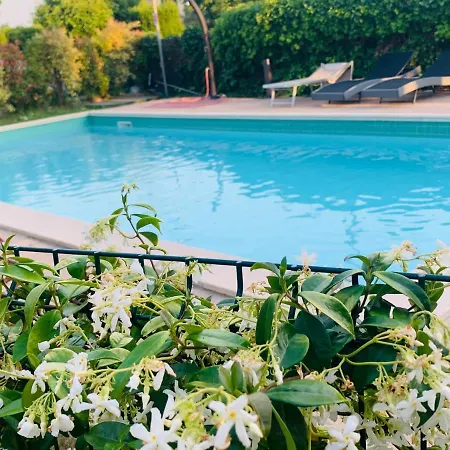 Charming Attic With Balcony & Swimming Pool デセンツァーノ・デル・ガルダ